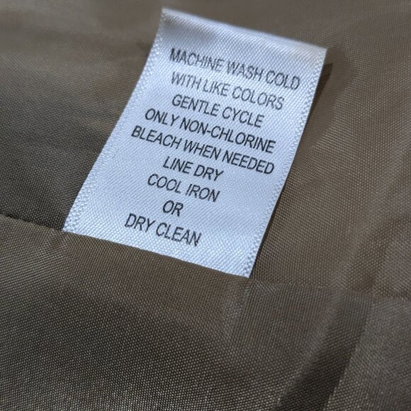 Preston & York Women's Elegant Full-Zip Jacket, Green/Brown, Size 8 - Picture 12 of 16